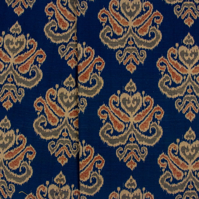 RK Classics Pardah Ikat Indigo Fabric image 2 of 2