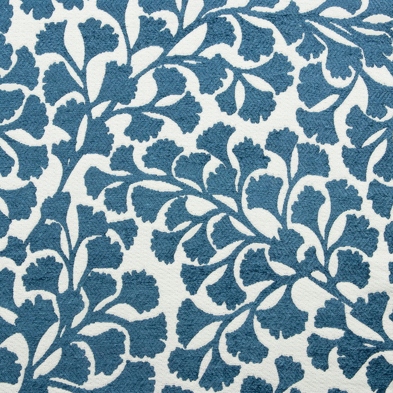 RK Classics Addison Chenille Blue Fabric