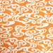 Waverly Seas The Day Orange/Cream Fabric