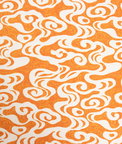 Waverly Seas The Day Orange/Cream Fabric