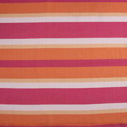 RK Classics Viviene Stripe Orange/Pink Fabric