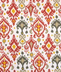 RK Classics Stella Ikat Crimson Red Fabric