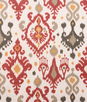 RK Classics Stella Ikat Crimson Red Fabric
