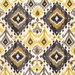 RK Classics Alessandra Ikat Goldmine Fabric