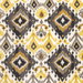 RK Classics Alessandra Ikat Goldmine Fabric thumbnail image 1 of 3