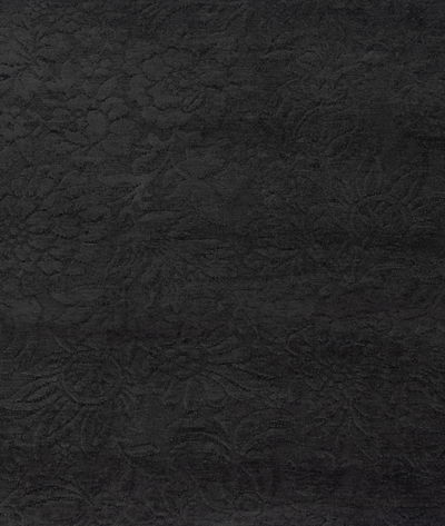 RK Classics Regime Chenille Charcoal Fabric