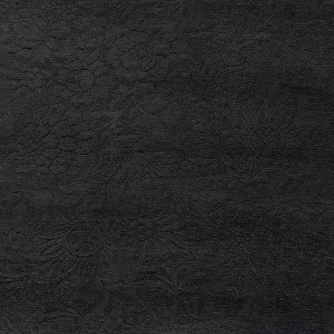 RK Classics Regime Chenille Charcoal Fabric image 1 of 2
