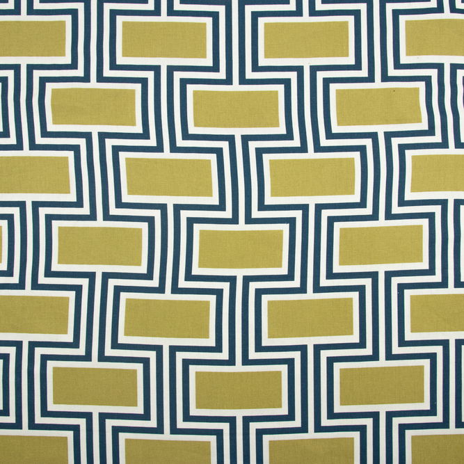 RK Classics Hamilton Grid Blue/Green Fabric