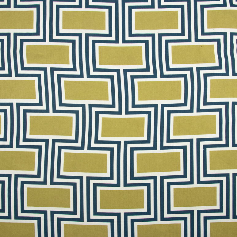 RK Classics Hamilton Grid Blue/Green Fabric