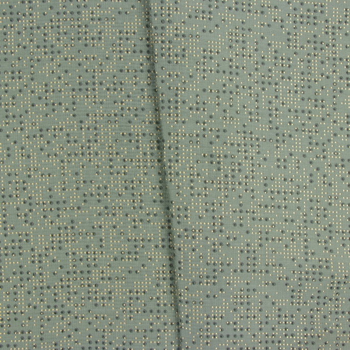 RK Classics Harper Teal/Gold Fabric image 2 of 2