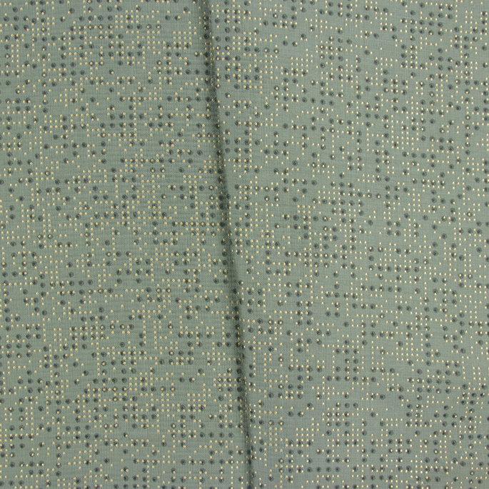 RK Classics Harper Teal/Gold Fabric image 2 of 2