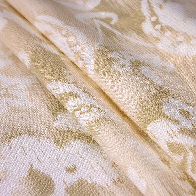 Duralee Constance Sand/Ivory Fabric image 2 of 3