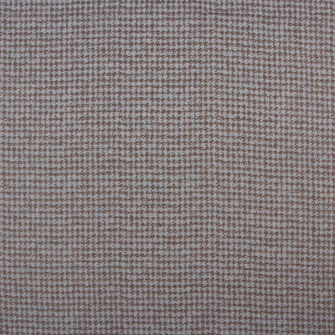 RK Classics Brown/Sky Houndstooth Fabric image 1 of 2