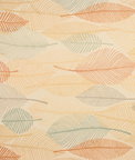 RK Classics Anaya Leaf Persimmon Fabric