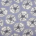 P. Kaufmann Snappy Poppy Periwinkle Fabric thumbnail image 1 of 3
