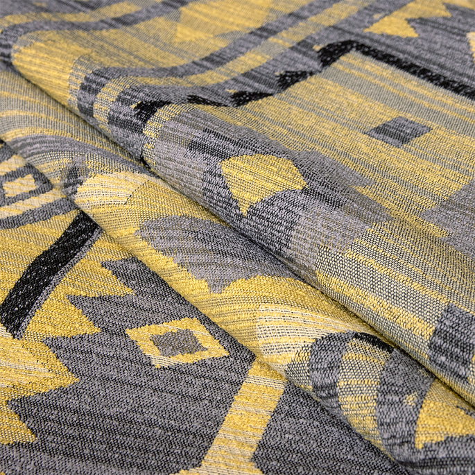 RK Classics Taftan Aztec Butter/Grey Fabric image 2 of 3