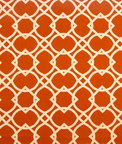 RK Classics Moroccan Lattice Tangerine Fabric
