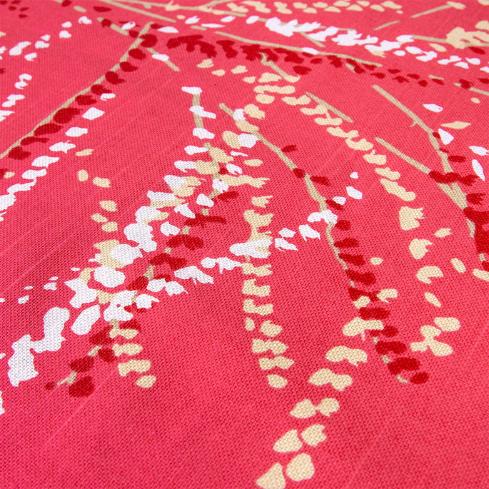 RK Classics Harlequin Foliage Strawberry Fabric image 3 of 3