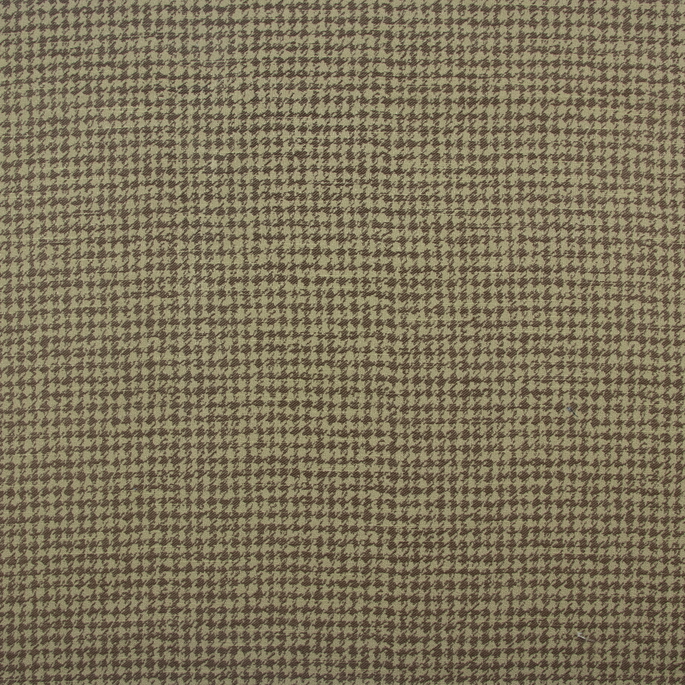 RK Classics Brown/Sage Houndstooth Fabric image 1 of 2