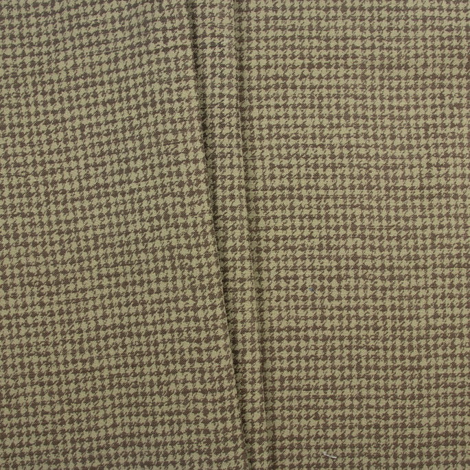 RK Classics Brown/Sage Houndstooth Fabric image 2 of 2