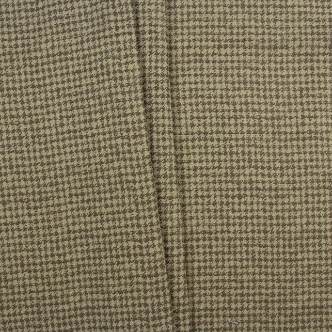 RK Classics Brown/Sage Houndstooth Fabric image 2 of 2