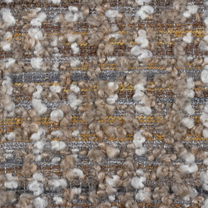 Milan Boucle Timber Upholstery Fabric image 2 of 3