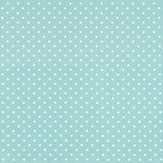 Premier Prints Mini Dot Canal/White Twill Fabric