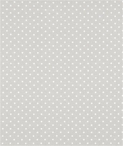 Premier Prints Mini Dot French Gray/White Canvas Fabric