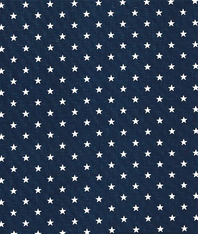 Premier Prints Mini Star Premier Navy Fabric