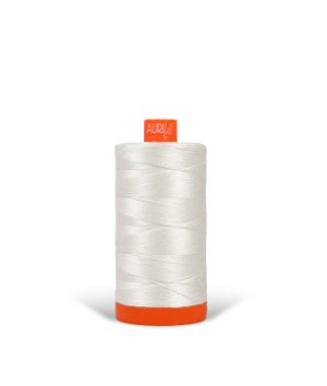 Aurifil 50 Wt Mako Cotton Quilting Thread - Ivory