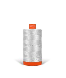 Aurifil 50 Wt Mako Cotton Quilting Thread - Light Gray