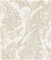 Seabrook Designs Glisten Latte & Off-White Wallpaper