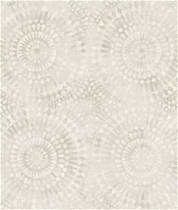 Seabrook Designs Glisten Circles Light Greige & Off-White Wallpaper