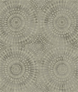 Seabrook Designs Glisten Circles Charcoal Wallpaper