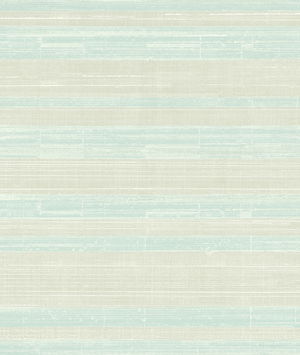 Seabrook Designs Shimmer Stria Light Greige & Baby Blue Wallpaper