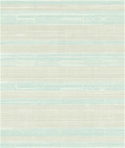 Seabrook Designs Shimmer Stria Light Greige & Baby Blue Wallpaper