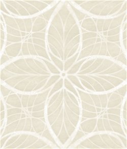 Seabrook Designs Patina Light Gray & White Wallpaper