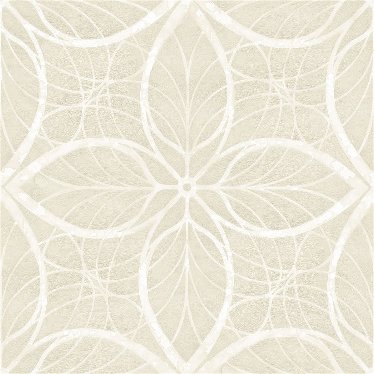 Seabrook Designs Patina Light Gray & White Wallpaper