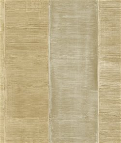Seabrook Designs Palladium Stripe Taupe & Metallic Gold Wallpaper