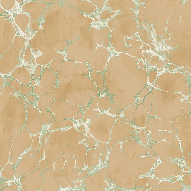 Seabrook Designs Patina Marble Bisque &amp; Sage Wallpaper