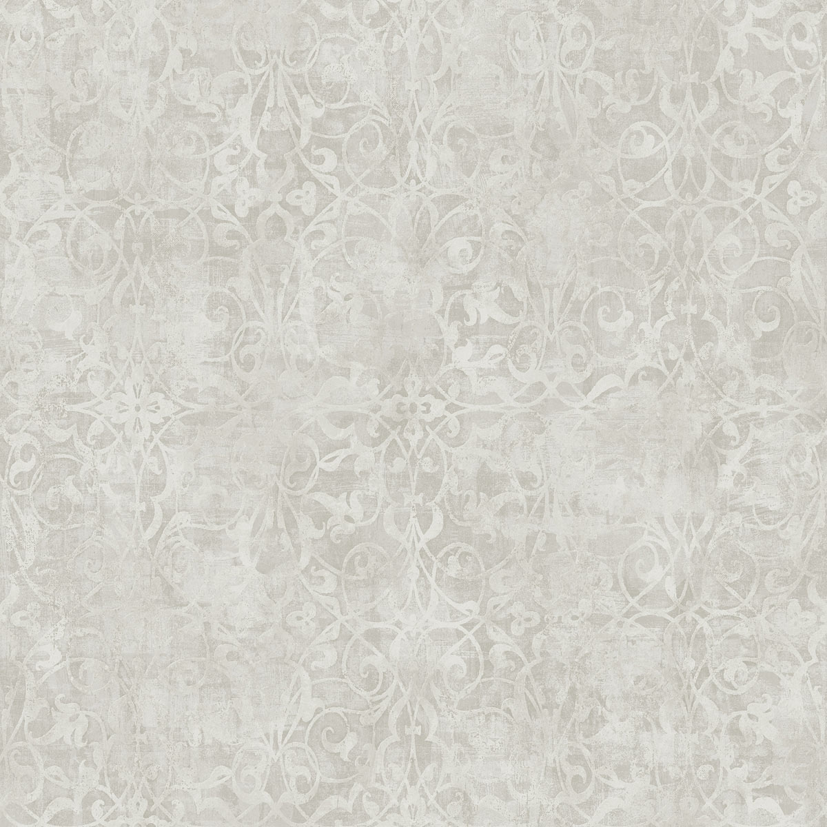 Seabrook Designs Brilliant Scroll Steel Blue & Off-White Wallpaper ...