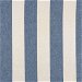 120&quot; Blue Montauk Stripes Linen Fabric thumbnail image 1 of 2
