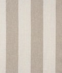 120" Natural Montauk Stripes Linen Fabric