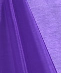 Purple Mirror Organza Fabric