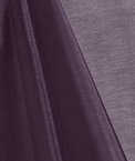 Plum Mirror Organza Fabric