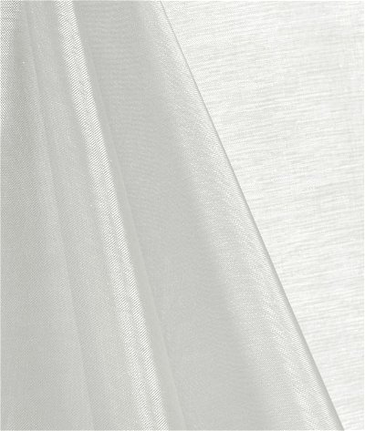 White Grey Solid Texture Sheer Drapery and Upholstery Fabric by