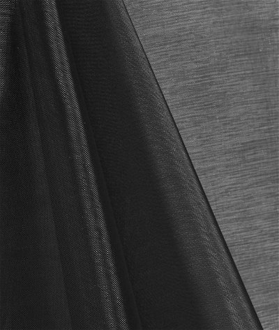 Black Mirror Organza Fabric