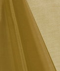 Dark Gold Mirror Organza Fabric