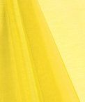Yellow Mirror Organza Fabric