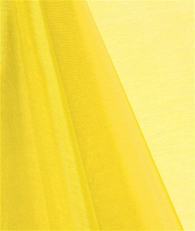 Yellow Mirror Organza Fabric